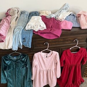 Assorted Girls' Dresses and Clothing Set